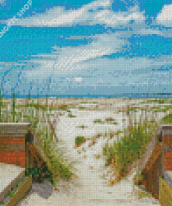 North Carolina Isle Beach Diamond Painting