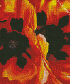 Oriental Poppies Okeeffe Diamond Painting