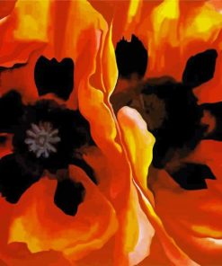 Oriental Poppies Okeeffe Diamond Painting