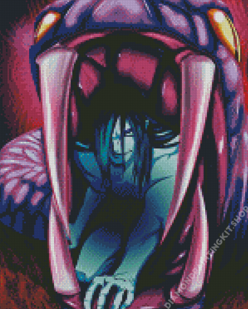 Orochimaru Naruto Manga Diamond Painting