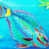 Parrot Fish Art Diamond Painting