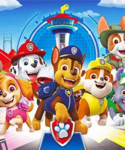 Paw Patrol Diamond Painting