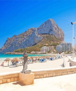 Penon De Ifach in Calpe Diamond Painting