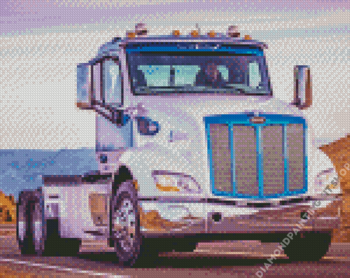 Peterbilt Semi Truck Diamond Painting