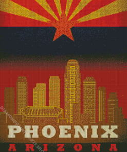 Phoenix Arizona Poster Diamond Painting