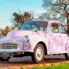 Pink Morris Minor Engine Diamond Painting