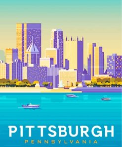 Pittsburgh Pennsylvania Diamond Painting