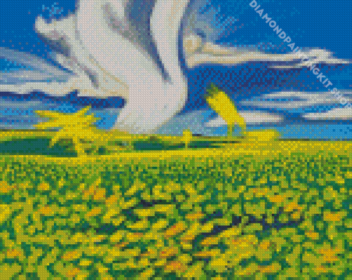 Prairie Landscape Art Diamond Painting