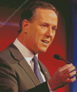 Rick Santorum Politician Diamond Painting