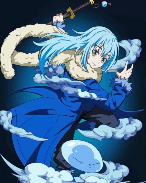 Rimuru The Time I Got Reincarnated As A Slime Diamond Painting