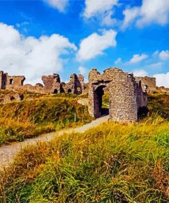 Rock Of Dunamase Ireland Diamond Painting