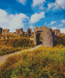 Rock Of Dunamase Ireland Diamond Painting