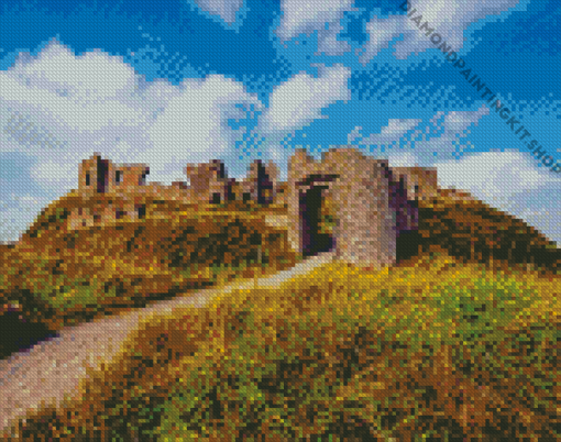 Rock Of Dunamase Ireland Diamond Painting