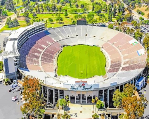 Rose Bowl Pasadena Diamond Painting