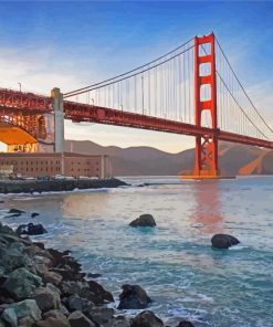 San Francsisco Bridge Diamond Painting