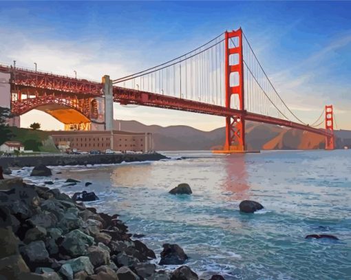 San Francsisco Bridge Diamond Painting