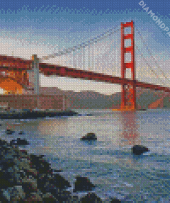 San Francsisco Bridge Diamond Painting