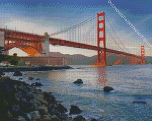 San Francsisco Bridge Diamond Painting