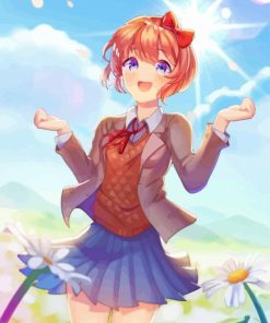 Sayori Doki Doki Diamond Painting