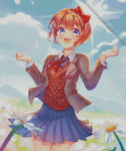 Sayori Doki Doki Diamond Painting