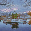 Seoul Korea Winter Diamond Painting