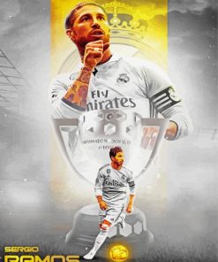 Sergio Ramos Poster Diamond Painting