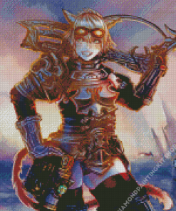 Shadowbringers Character Art Diamond Painting