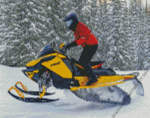 Ski Doo Diamond Painting