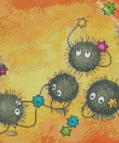 Soot Sprites Art Diamond Painting