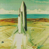 Space Nasa Rocket Ship Diamond Painting