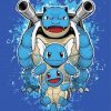 Squirtle Evolution Pokemon Diamond Painting