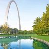 St Louis Arch Park Diamond Painting