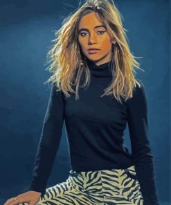 Suki Waterhouse English Model Diamond Painting