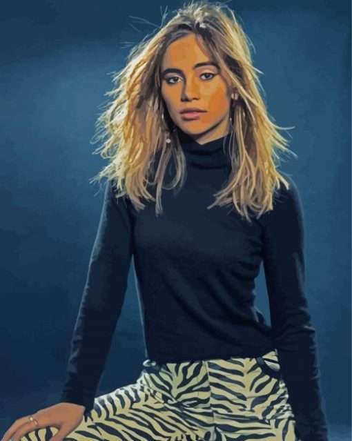 Suki Waterhouse English Model Diamond Painting