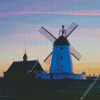 Sunset At Lytham England Diamond Painting