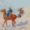 The Advance Guard By Frederic Remington Diamond Painting