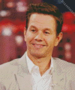 The American Actor Mark Wahlberg Diamond Painting