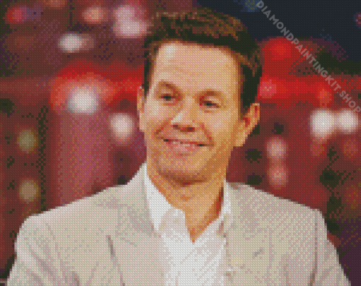 The American Actor Mark Wahlberg Diamond Painting