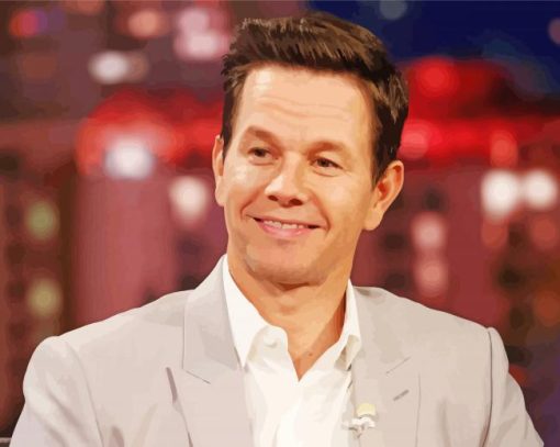 The American Actor Mark Wahlberg Diamond Painting