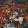 The Battle Of San Romano By Paolo Uccello Diamond Painting