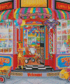 The Corner Toy Shop Diamond Painting