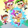 The Fairly OddParents Characters Diamond Painting