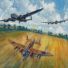 The Lancasters Aircraft Diamond Painting