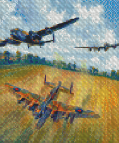 The Lancasters Aircraft Diamond Painting