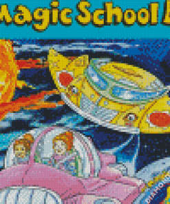 The Magic School Bus Animation Diamond Painting