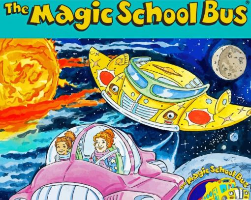 The Magic School Bus Animation Diamond Painting