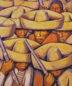 The Mexican Revolution Diamond Painting