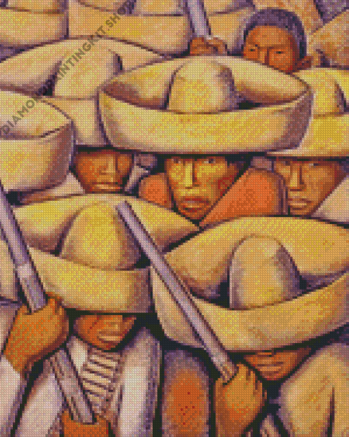 The Mexican Revolution Diamond Painting