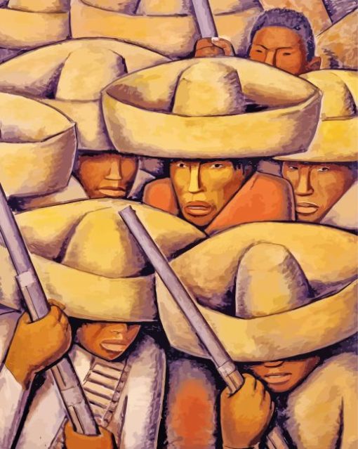 The Mexican Revolution Diamond Painting