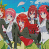 The Quintessential Quintuplets Anime Diamond Painting